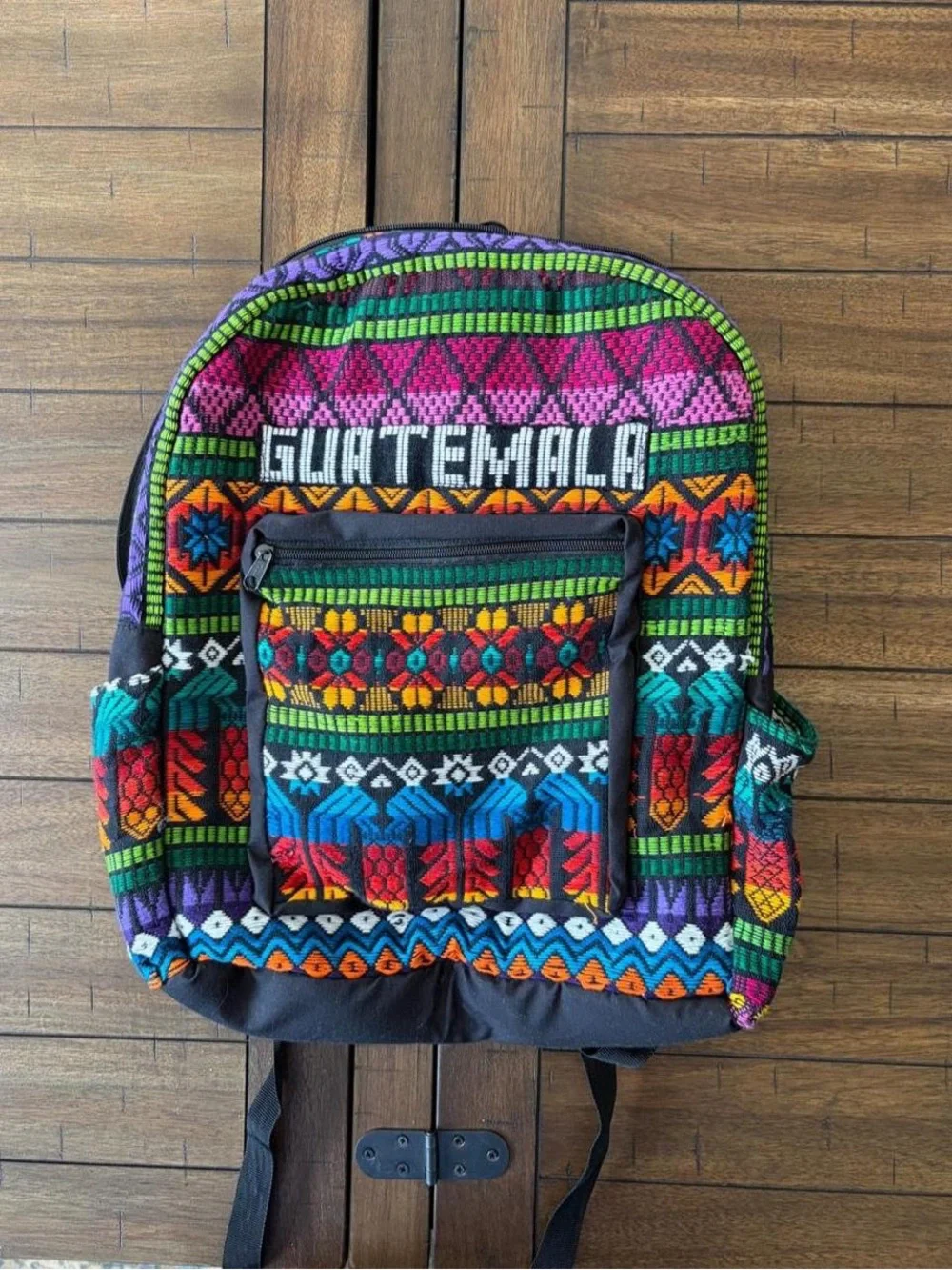 Guatemala Patterned Multicolor Backpack